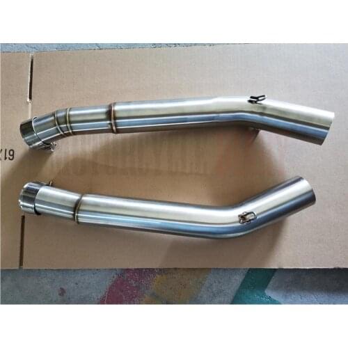 GSX1300R Motorcycle Exhaust Connector Middle Link Pipe For Hayabusa GSXR1300 GSXR Slip-On Connecting Racing Racing Modified Moto