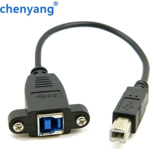 USB 3.0 USB3.0 Standard B Type Female to USB2.0 USB 2.0 B Type Male Plug Data Extension Cable 20cm/0.2m