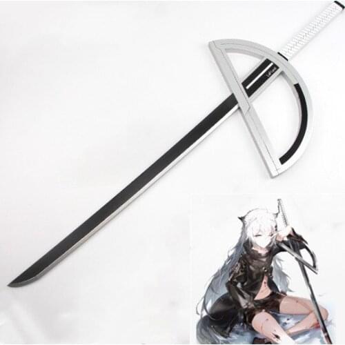 Game Arknights Lappland Wooden Sword Cosplay Prop Weapon Anime Cos Sword Props for Halloween Christmas Carnival Cosplay Party