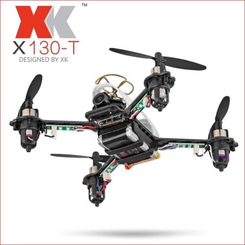 WLtoys Original XK X130-T 5.8G FPV 3D/6G Mode Racing Drone with HD Camera 2.4G 4CH Carbon Fiber Frame RTF Mini RC Quadcopter