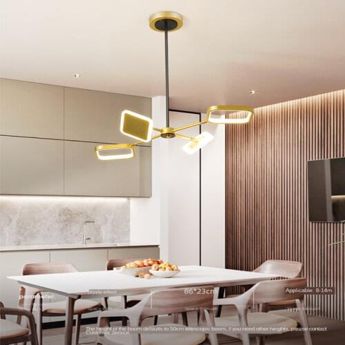 Modern living room LED ceiling lamp DIY bedroom chandelier kitchen corridor ceiling light LED chandelier lighting