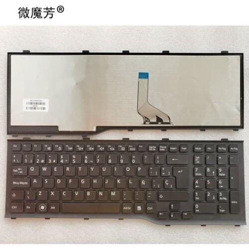 SP/RU Russian Keyboard For Fujitsu Lifebook AH532 A532 N532 NH532 With Frame Laptop Keyboard MP-11L63SU-D85 CP569151-01 new