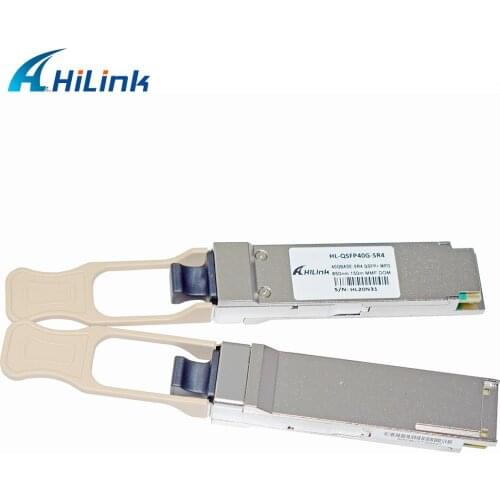 6 Units) 40G-QSFP-SR4 Compatible 40GBASE-SR4 QSFP+ 850nm 150m MTP/MPO DOM Transceiver
