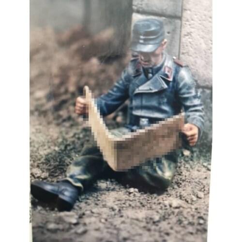 1/35 Resin Figure Model Kit Unassambled Unpainted //915 NO maps