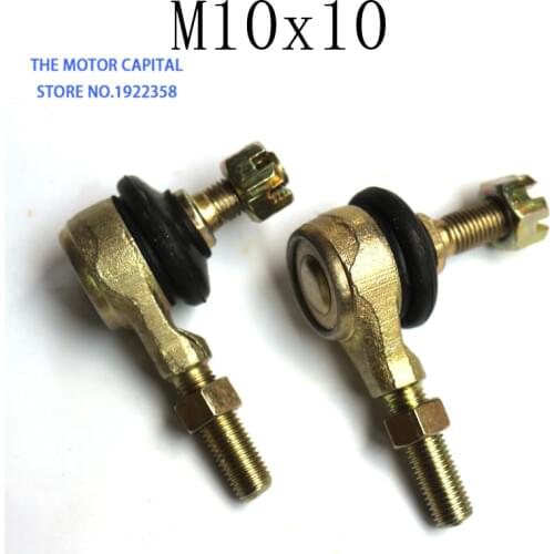 10mm M10 Motorcycle Tie Rod Ball Joint Ball Head fits ATV Quad 4-Wheeler