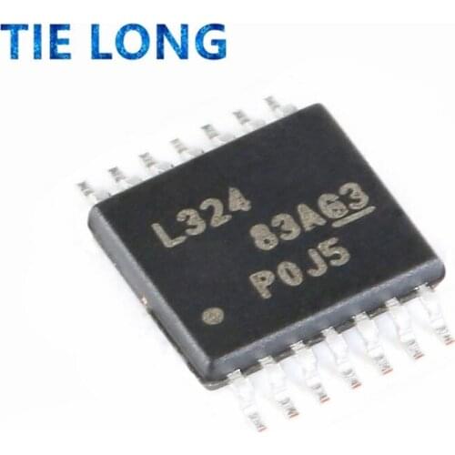 10pcs/lot LM324PWR LM324PW L324 TSSOP14 OPERATIONAL AMPLIFIERS IC