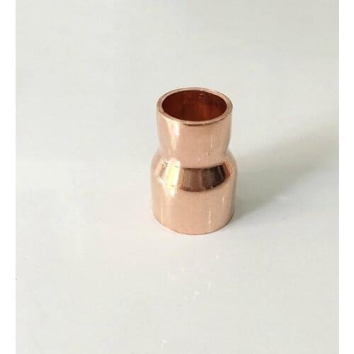 25mm X16mm Inner Diameter Copper End Feed Straight Reducing Coupling Plumbing Fitting Scoket Weld Water Gas Oil
