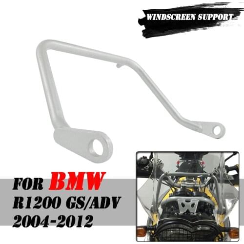For BMW gs 1200 adv adventure R1200GS R 1200 GS 04-2012 Motorcycle Windshield Windscreen Mounting Support Bracket Holder Support