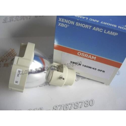 XBO R 180W/45 Czech Republic DC xenon short arc lamp,180W reflector bulb,XBOR180W/45,without cable type