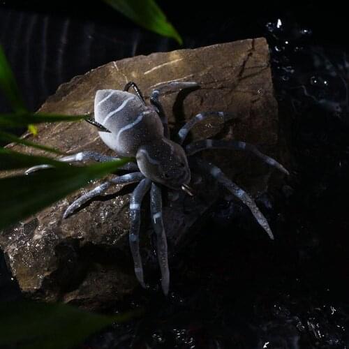 Lingyue spider soft bait 8cm 7g silicone artificial bait herbs fishing softbait without realistic lures design with I3J1