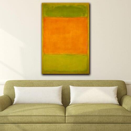 Fashion Abstract Art Mark Rothko Untitled 1954 Painting For Living Room Home Decor Oil Painting On Canvas Wall Painting Unframed