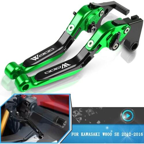 Motorcycle CNC Aluminum Adjustable Brake Clutch Levers For Kawasaki W800 SE W 800 w800 se 2012 2013 2014 2015 2016 Accessories