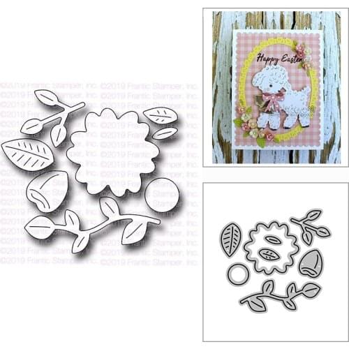 New Flower Leaf Builder Craft Embossing Mold 2021 Metal Cutting Dies for DIY Decorative Scrapbooking Album Card Making No Stamps