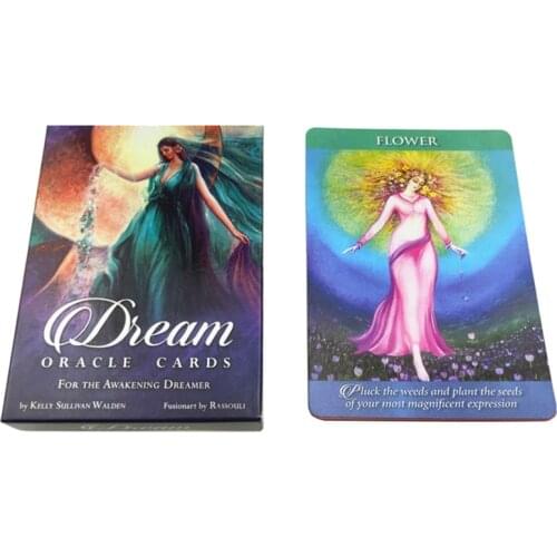 New Dream Oracle Cards for the Awakening Dreamer Full English 53 Cards Deck Tarot Divination Family Party Board Game