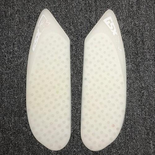 Motorcycle New Transparent Anti slip Fuel Tank Pads Side Gas Knee Grip Traction Pad New For SUZUKI GSX-R 600/750 2006 2007 GSXR