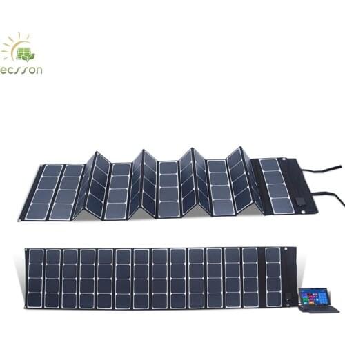 Foldable sunpower solar panel 200W with high efficiency 25% portable 300W for Outdoor camping