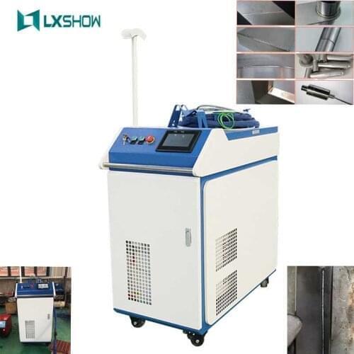 Weld Metal Carbon steel Stainless steel and iron Fiber laser welding machine with Wire Feeder 1500W
