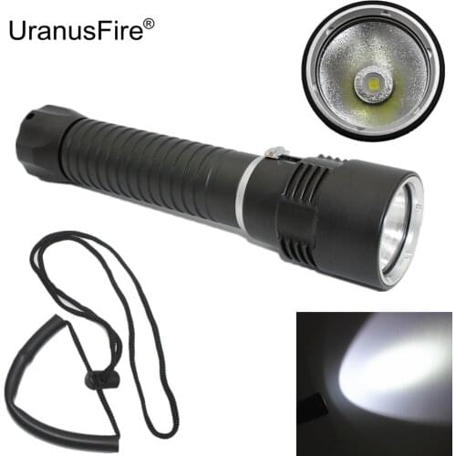 XHP50 LED Diving Light XHP-50 Waterproof Flashlight IPX8 Underwater Hunting Lamp