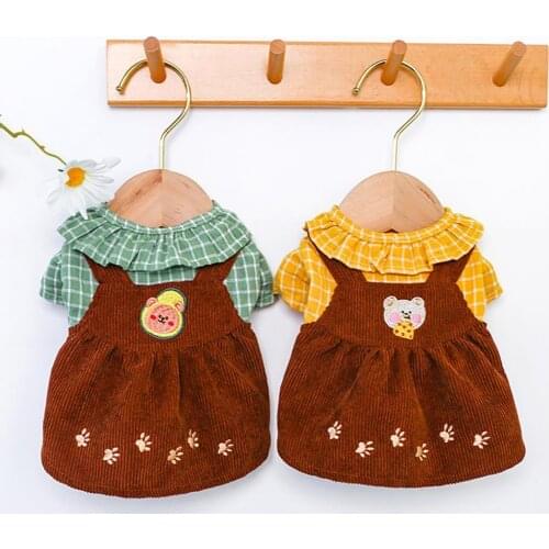 Comfortable And Breathable Pet Paw Mark Bear Pattern Clothes Paw Shape Skin-friendly Polyester Soft Puppy Summer Outfit