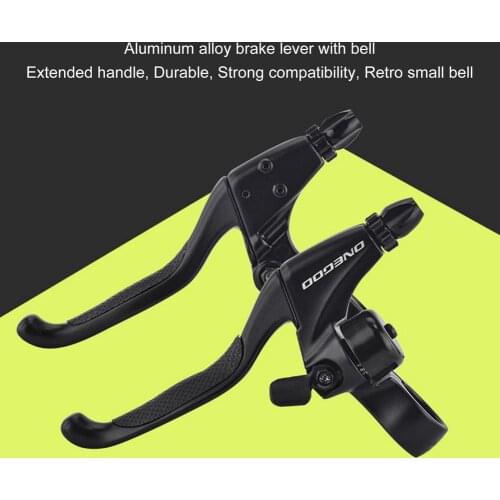 1 Pair Bicycle Brake Lever Front / Rear V-Brake Aluminium Alloy MTB Mountain Bike Brake Handle 22mm Cycling Accessories