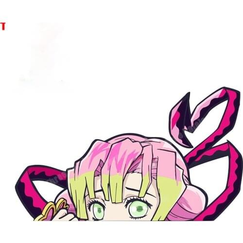 MITSURI KANROJI PEEKING for Windshield Waterproof Occlusion Scratch Sticker Vinyl Material Auto Decoration Film Apply To Car