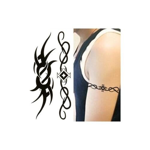 Waterproof Temporary Tattoo Sticker cool totem vines tattoo for girl women men tatto stickers flash tatoo fake tattoos