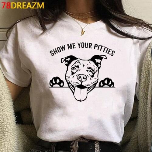 French Bulldog Bull Terrier t-shirt women print aesthetic vintage streetwear tumblr t shirt clothes plus size
