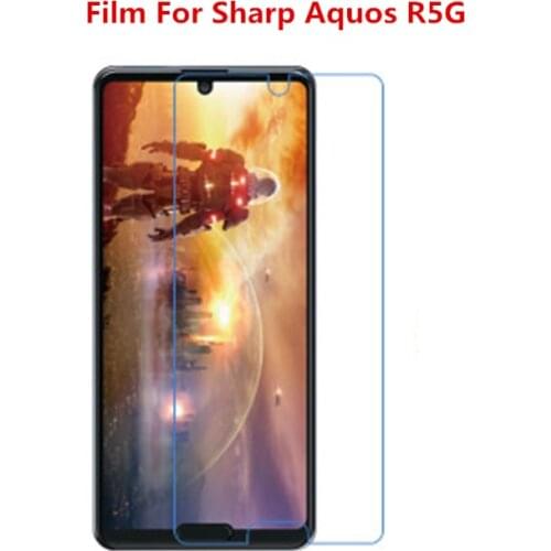 1/2/5/10 Pcs Ultra Thin Clear HD LCD Screen Protector Film With Cleaning Cloth Film For Sharp Aquos R5G