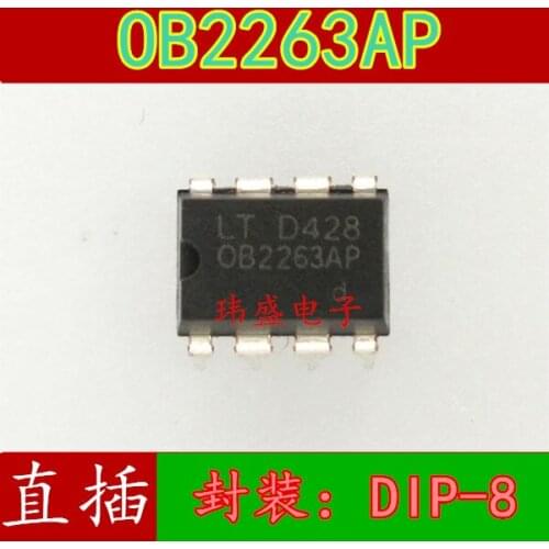 10pcs OB2263AP DIP-8 OB2263