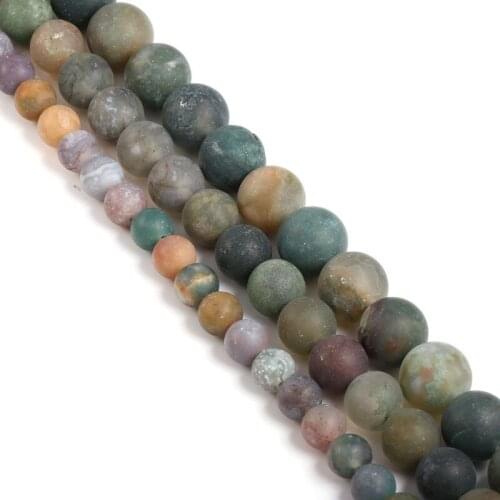 2020 Natural stone beads fashion loose space India Agates beads to making DIY for jewelry bracelet necklace accessories 38cm