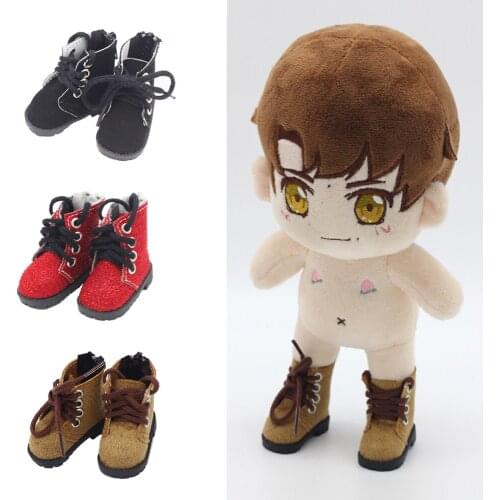 5cm 1/6 Doll Boots Shoes For BJD Doll,20cm EXO dolls Mini Boots for 14.5inch Doll Shoes Handmade Puppet Toy Accessories