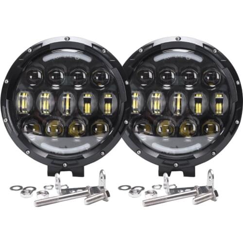 7 inch 105W led headlight high low beam led work light with DRL parking light For Truck SUV ATV 4WD Construction Camping