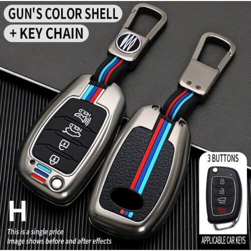 Car Key Cover Case for Hyundai Ix35 IX45 IX25 I10 I20 I30 HB20 Sonata Verna Solaris Santa Elantra Protection Cover Case