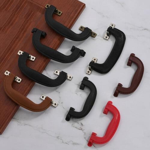 Suitcase Handles Retro Plastic Furniture handles Chinese Style Antique Leather Case Handle Arch Box Handle Hardware Accessories
