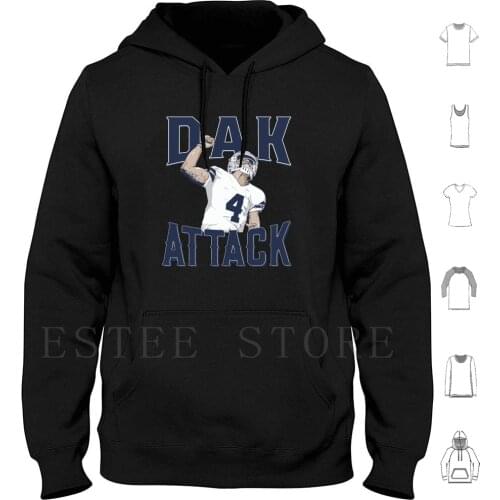 Dak Attack Hoodies Football Texas Dallas Dallas Football Cowboy Cowboys Cowboys Dak Zeke Zeke The Freak Dak Attack