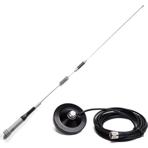 Diamond SG-M507 Dual Band Antenna With Magnetic Mount (base dia:9CM) For Mobile Radio Walkie Talkie Car Raio Vehicle Radio