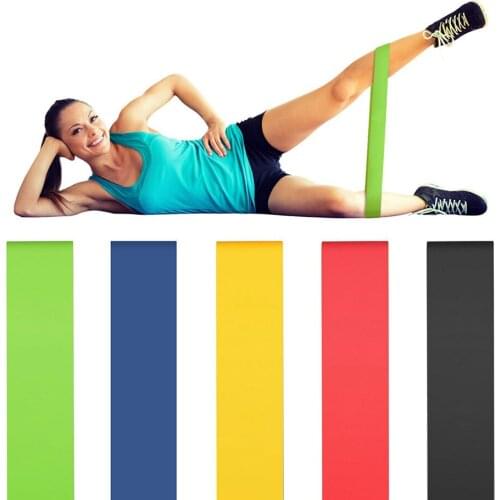 Yoga Resistance Rubber Bands Indoor Outdoor Fitness Equipment Pilates Sport Training Workout Elastic Bands