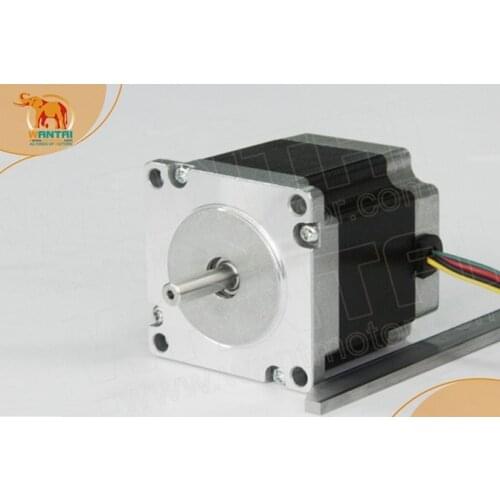Best Sell! Wantai Nema23 Stepper Motor Single Shaft 57BYGH603 205oz-in 78mm 1A CE ISO ROHS CNC Router Plasma Engraver Robot