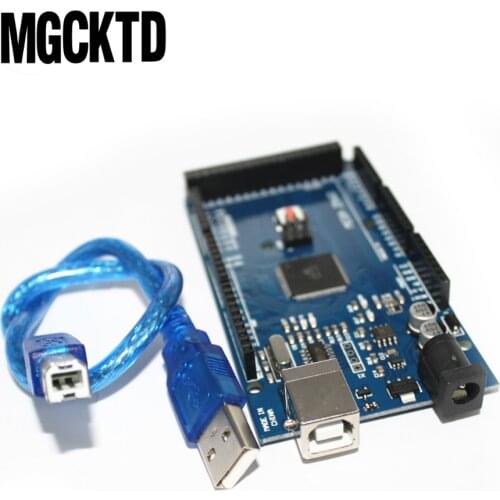 Mega 2560 R3 CH340G Mega2560 REV3 ATmega2560-16AU Board + USB Cable