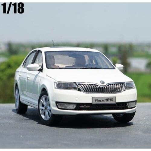 1:18 High 2016 Skoda RAPID Alloy Model Car Static Metal Model Vehicles For Collectibles Gift Original Box Free Shipping