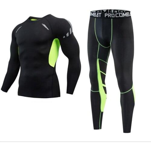 Men Long Johns New Winter Thermal Underwear Sets Warm Quick Dry Male Fitness Anti-microbial Stretch Mens Thermo Long Underwear