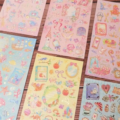 1Pcs/Secret Fairy Tale World Sticker DIY Sticker Car Motorcycle Luggage Laptop Bike Scooter Toys Halloween Easter
