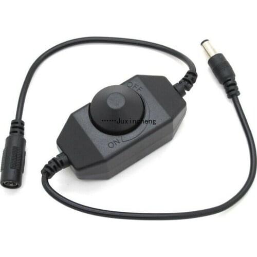 New LED Dimmer Switch Brightness Adjust Controller for Single Color LED Strip Light DC 12V-24V