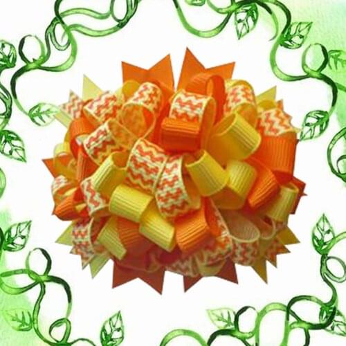 Free shopping New Hand 14pcs 4.5" Headband Hot Sell Girls Kids Big Bow Hairband Headband Stretch Turban Knot Head Wrap