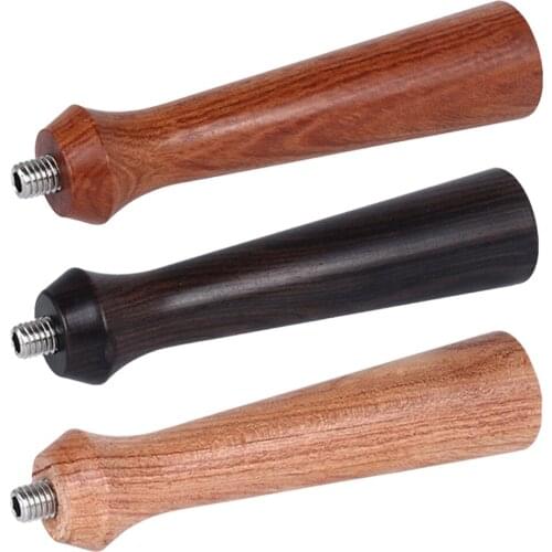 Durable M10 140mm Solid Wooden Handle For Coffee Machines Tool For Barista