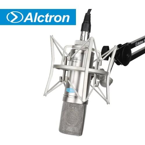 Alctron CM6MKII Professional Condenser Wired Microphone Mic Sound Studio for Recording Kit KTV Karaoke with Shock Mount