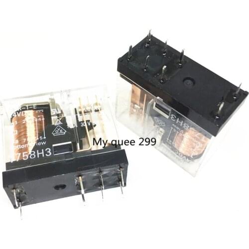 10PCS/lot Power relay G2R-1-E-5VDC G2R-1-E-12VDC G2R-1-E-24VDC G2R-1-E-48VDC 16A 6PIN