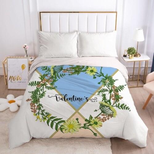 Luxury Duvet cover Quilt/Blanket/Comfortable Case Single Double Queen King Bedding 140x200 240x220 240x260 nordic Two color