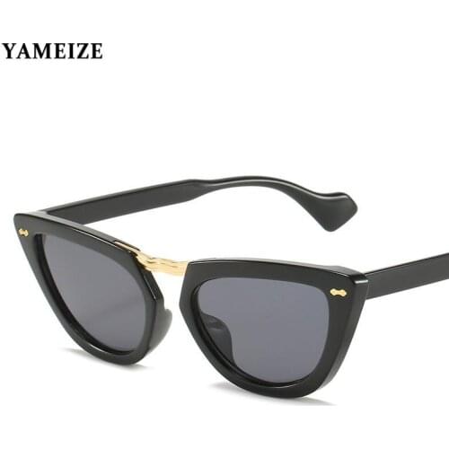 Luxury Cat Eye Sunglasses Women Brand Designer Vintage Leopard Glasses Retro Cateye Sun Glasses Female Eyewear lunette de soleil