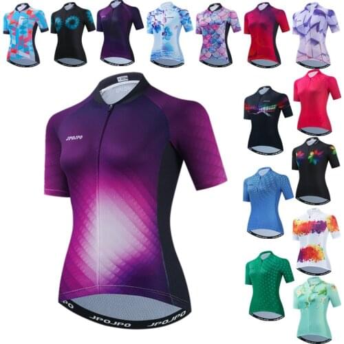 Weimostar Cycling Jersey Women Mountain Bike Clothing Anti-UV Racing MTB Bicycle Shirt Uniform Breathale Cycling Clothing Wear